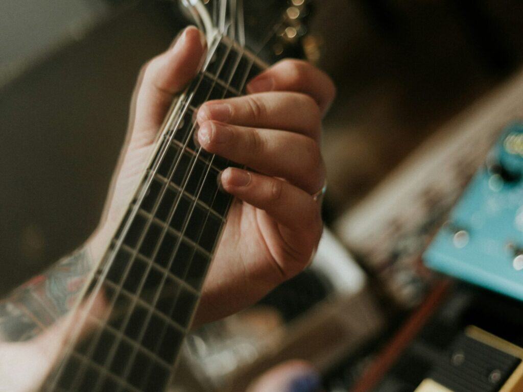 Playing Guitar as daily creative habit